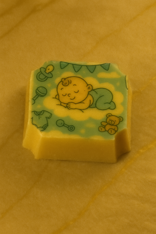 Foto Bonbon Rechthoek Geboorte Jongen
