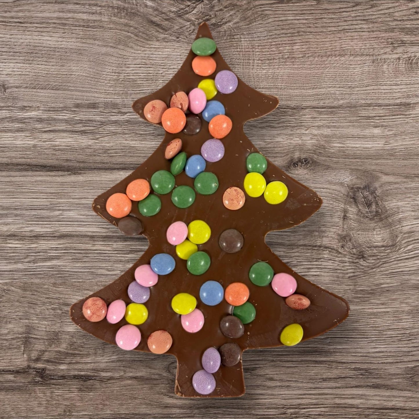 Kerstboom Reep – Witte chocolade met Mini choco's